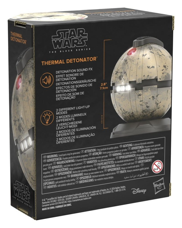 Star Wars Episode VI Black Series Electronic Thermal Detonator 3