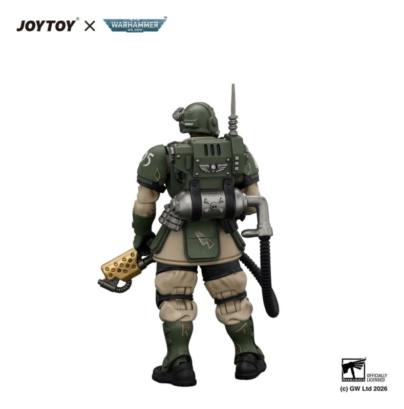 Warhammer Action Figure Astra Militarum Kasrkin 2 with Flamer 2