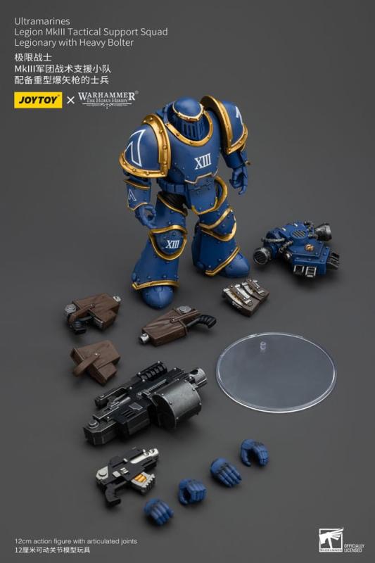 Warhammer The Horus Heresy Action Figure 1/18 Ultramarines Legion MKIII Tactical Support Squad Legio