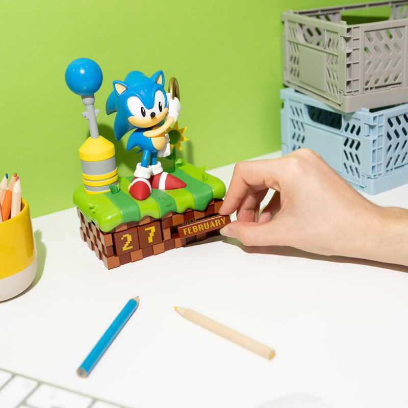 Sonic the Hedgehog 3D perpetual Calendar Sonic 6