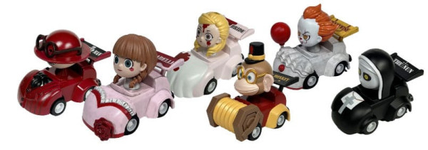 Zoom Hero Pullback Vehicles with Figures Horror (Blind Box Ver.) Assortment (12)