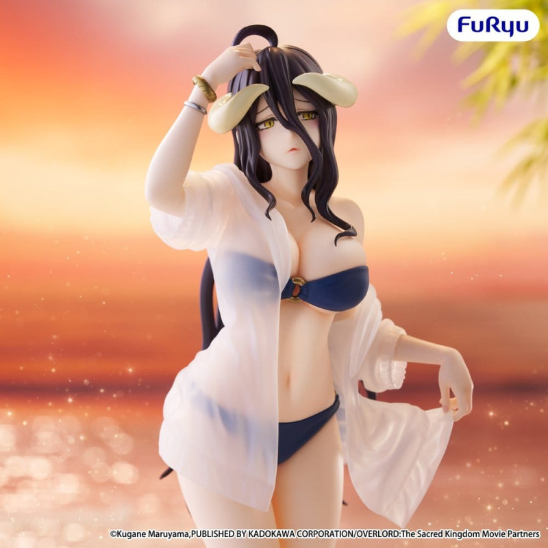 Overlord Muchute PVC Figure Albedo aqua Ver. 20.5 cm 3
