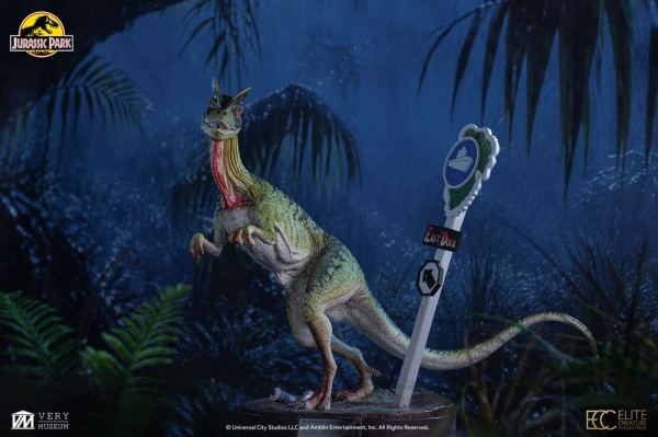 Jurassic Park Maquette 1/3 Dilophosaurus 62 cm 2