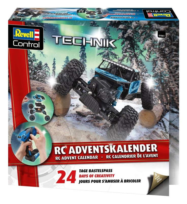 Revell Control Advent Calendar RC Car Crawler 28 cm 3