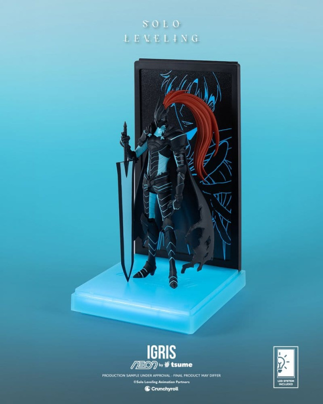 Solo Leveling Neon Figure 1/9 Igris 20 cm 5