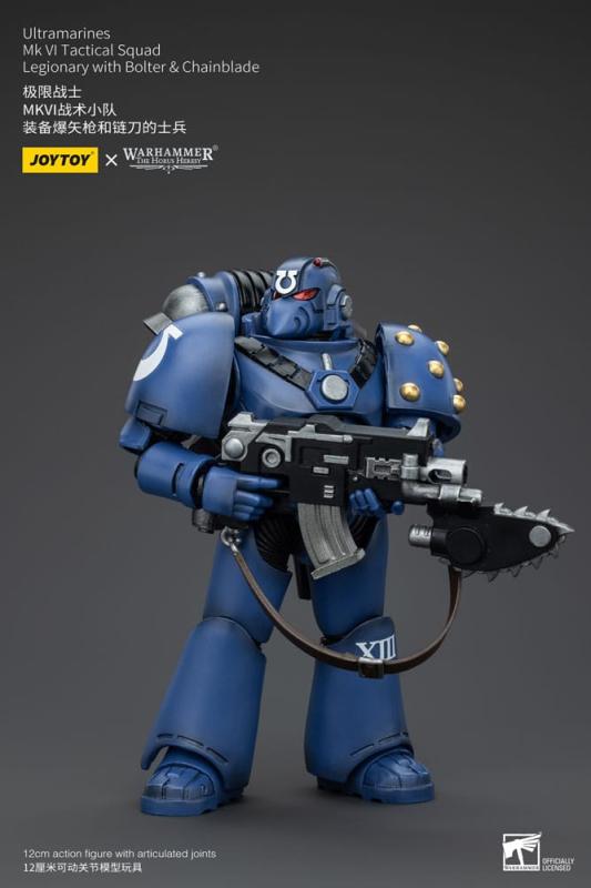 Warhammer The Horus Heresy Action Figure 1/18 Ultramarines MK VI Tactical Squad Legionary with Bolte