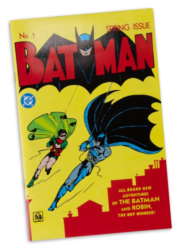 DC Direct Page Punchers Action Figure Robin Dick Grayson (Batman #1) (Red Platinum Edition) 14 cm 6