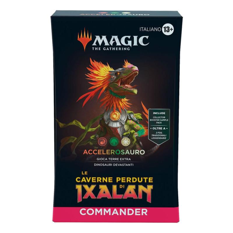 Magic the Gathering Le Caverne Perdute di Ixalan Commander Decks Display (4) italian