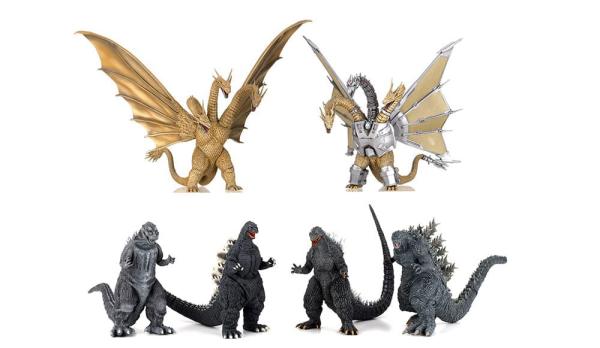 Godzilla Generations Gekizou Series PVC Statues 8 - 9 cm Assortment Kaiju Part. 1 (6) (re-run)