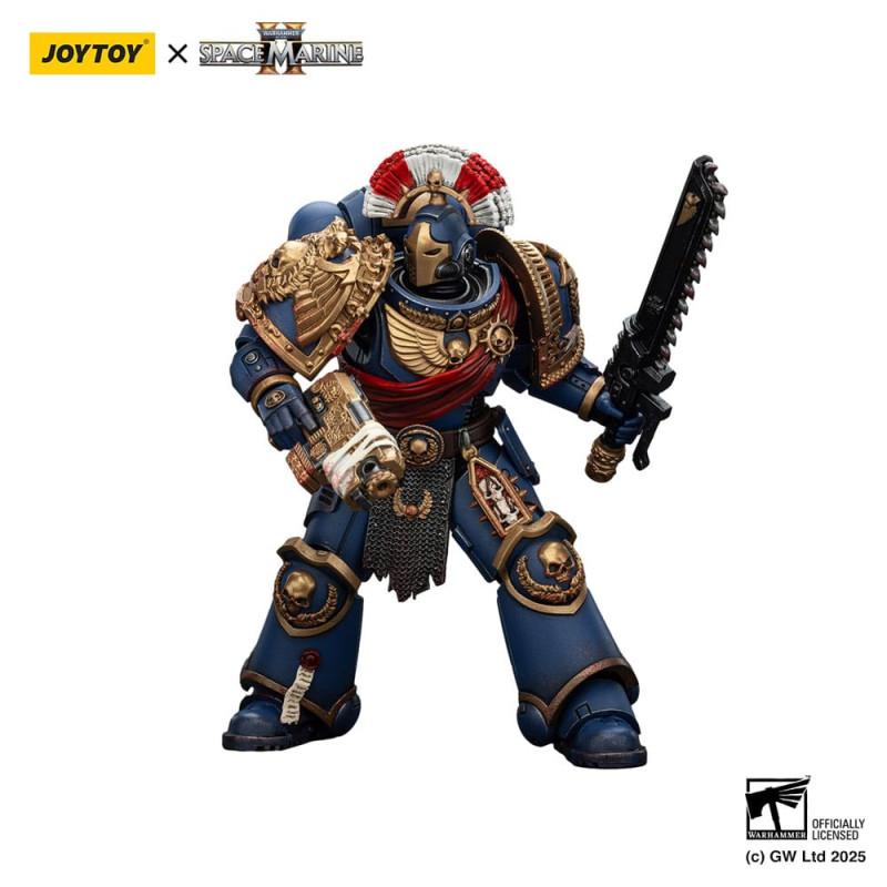 Warhammer 40,000: Space Marine 2 Action Figure Ultramarines Relic Secundus Armour 20 cm 9