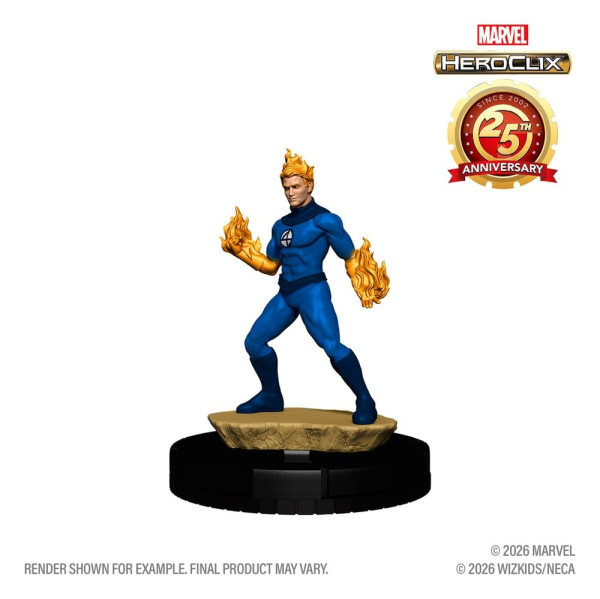 Marvel HeroClix: 25th Anniversary Starter Set Fantastic Four 1
