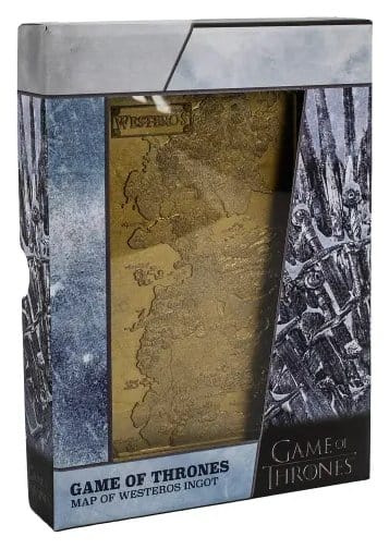 Game of Thrones Ingot Map of Westeros 5
