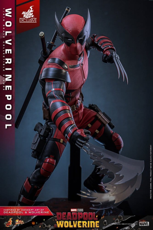 Deadpool & Wolverine Movie Masterpiece Action Figure 1/6 Wolverinepool Hot Toys Exclusive 31 cm 1