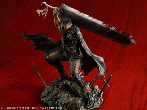 Berserk PVC Statue 1/7 Guts Black Swordsman Ver. 26 cm