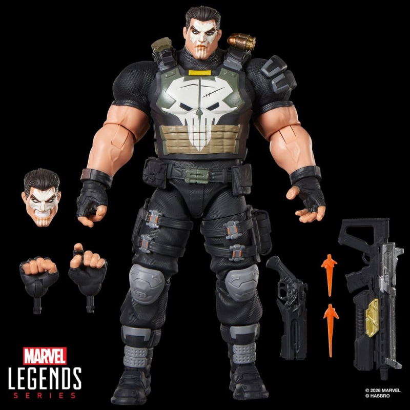 Marvel Rivals Marvel Legends Action Figure The Punisher 15 cm 11