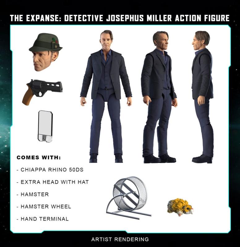 The Expanse Action Figure Detective Josephus Miller 20 cm