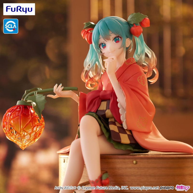 Hatsune Miku Noodle Stopper PVC Statue Flower Fairy Winter Cherry 15 cm 5