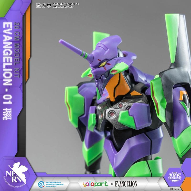 Neon Genesis Evangelion AMK Series Plastic Model Kit Eva-01 20 cm 5