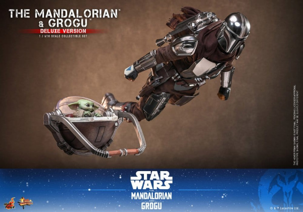 Star Wars: The Mandalorian & Grogu Movie Masterpiece Action Figure 1/6 The Mandalorian and Grogu (De 7
