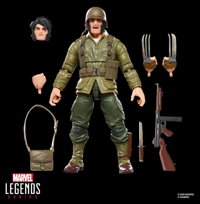 Marvel Legends Action Figure Wolverine (WWII Logan) 15 cm 9