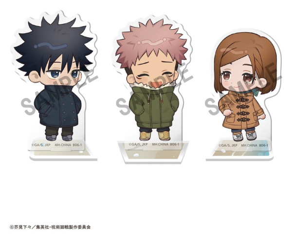Jujutsu Kaisen Buddycolle Acrylic Stand 5th Anniversary C Megumi Fushiguro, Yuji Itadori & Nobara Ku 1