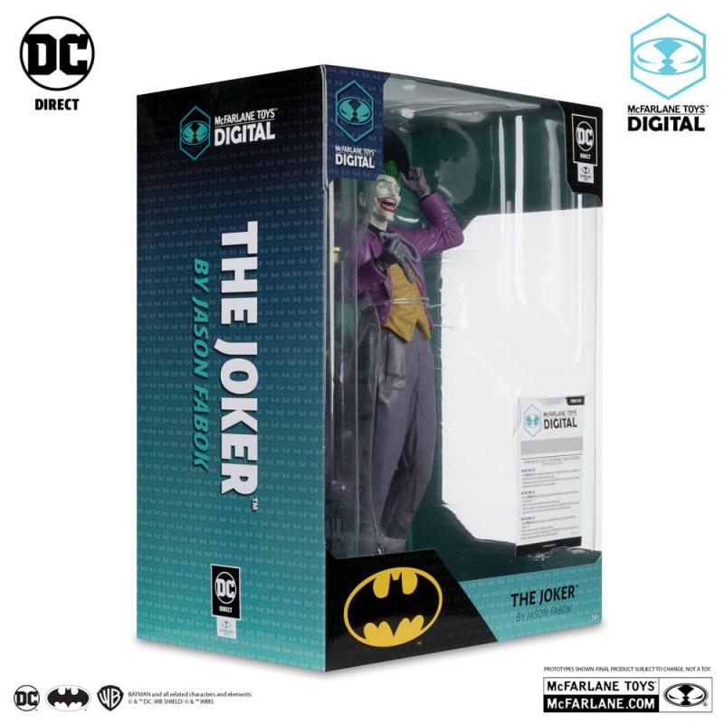 DC Direct PVC Statue 1/6 The Joker by Jason Fabok (McFarlane Digital) 29 cm 9