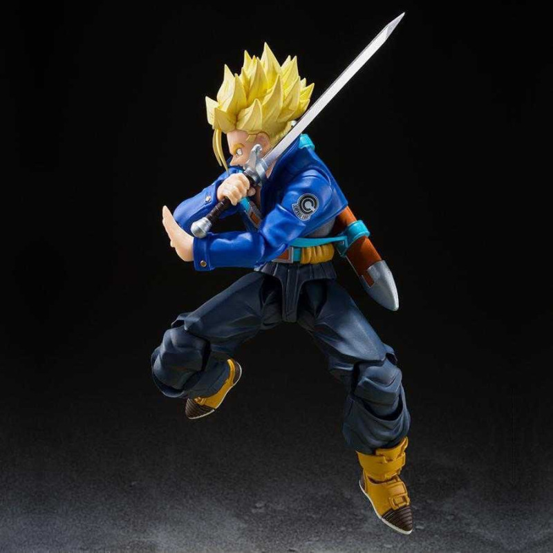 Dragon Ball Z S.H. Figuarts Action Figure Super Saiyan Trunks The Boy from the Future (Reissue) 14 c 3