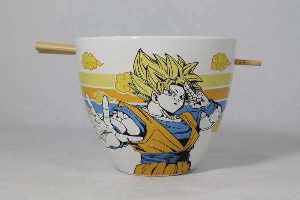 Dragon Ball Z Ramen Bowl with Chopsticks Goku 473 ml