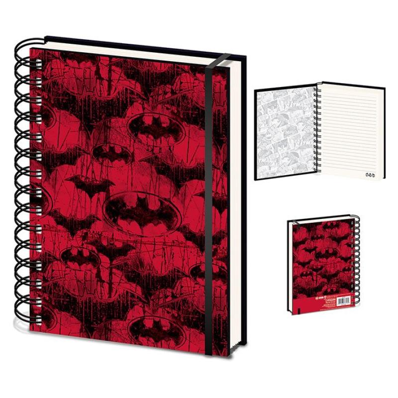 The Batman Wiro Notebook A5 Red