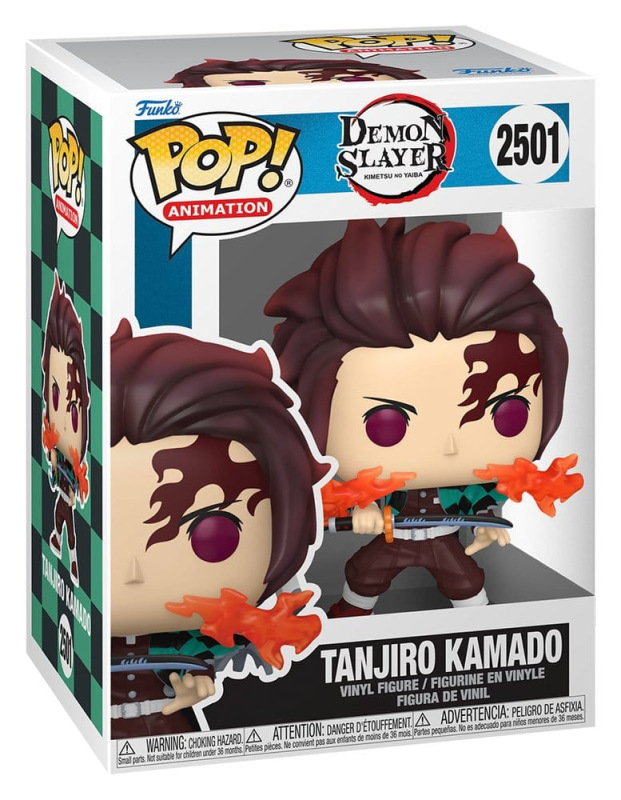 Demon Slayer: Kimetsu no Yaiba - The Movie POP! Animation Vinyl Figure Tanjiro 9 cm 1