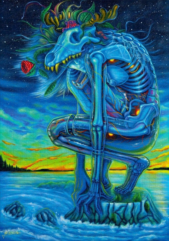 Imagination Series Puzzle Kamil Jakóbczak Bialy Wilk (1000 pieces) 3