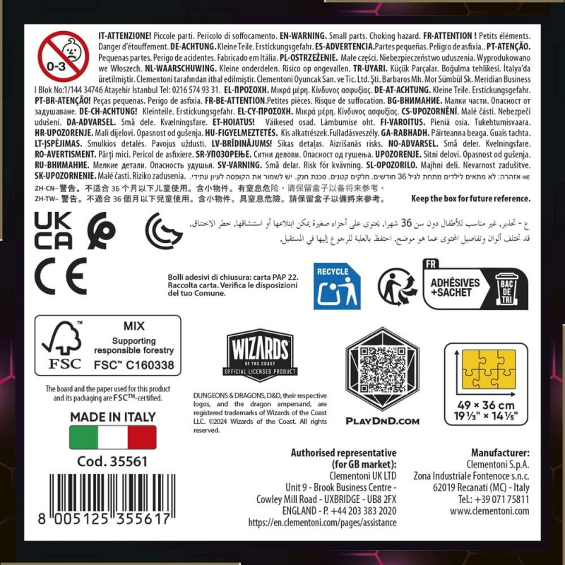 Dungeons & Dragons Gaming Puzzle Collection Jigsaw Puzzle Dragon Attack (500 pieces) 2