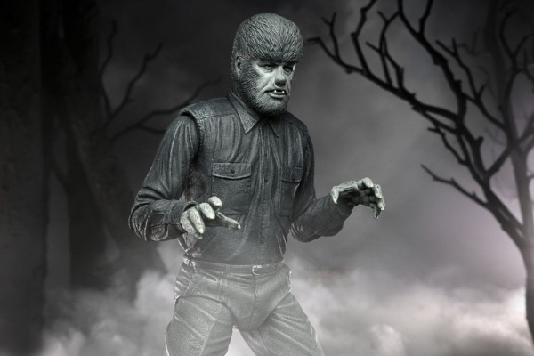 Universal Monsters Action Figure Ultimate The Wolf Man (Black & White) 18 cm 11
