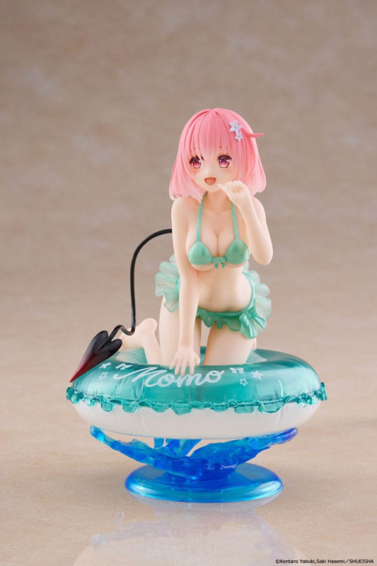 To Love-Ru Darkness PVC Statue Aqua Float Girls Darkness Momo 10 cm 3