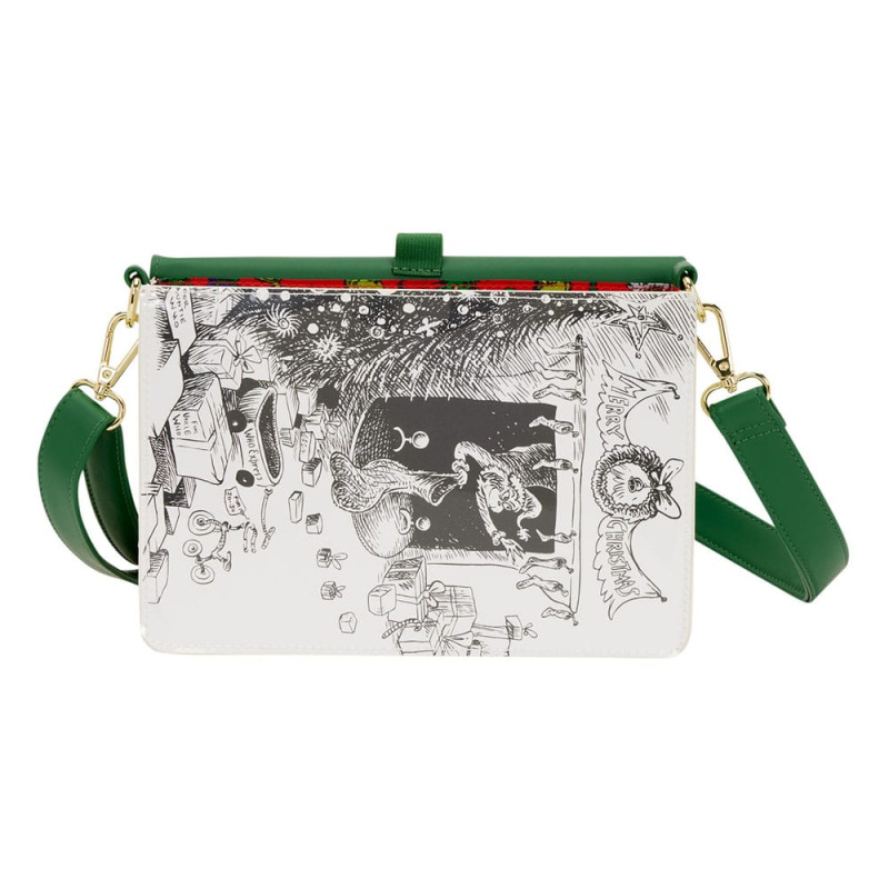 Dr. Seuss by Loungefly Crossbody Bag Grinch Holiday 1