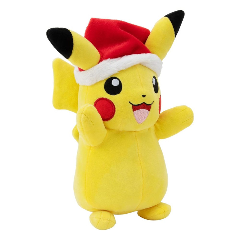 Pokémon Plush Figure Winter Pikachu with Christmas Hat 20 cm 3