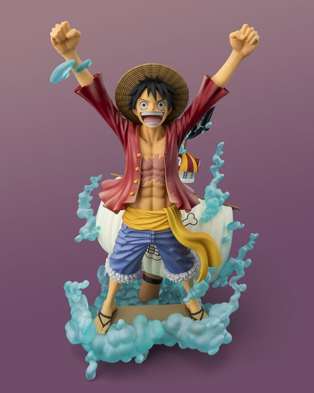 One Piece Figuarts ZERO (STARTune) PVC Figure Monkey D. Luffy -Setting out for the New World- 25 cm 6