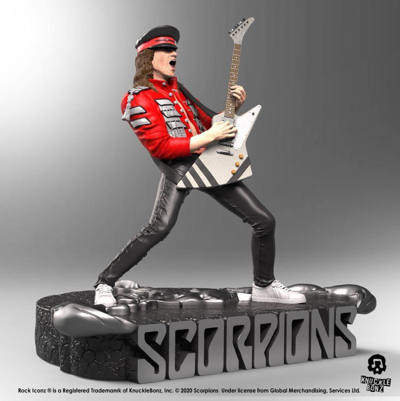 Scorpions Rock Iconz Statue Matthias Jabs Limited Edition 22 cm 3