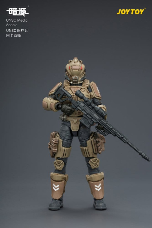 Dark Source UNSC Action Figure Medic Acacia 8 cm 9