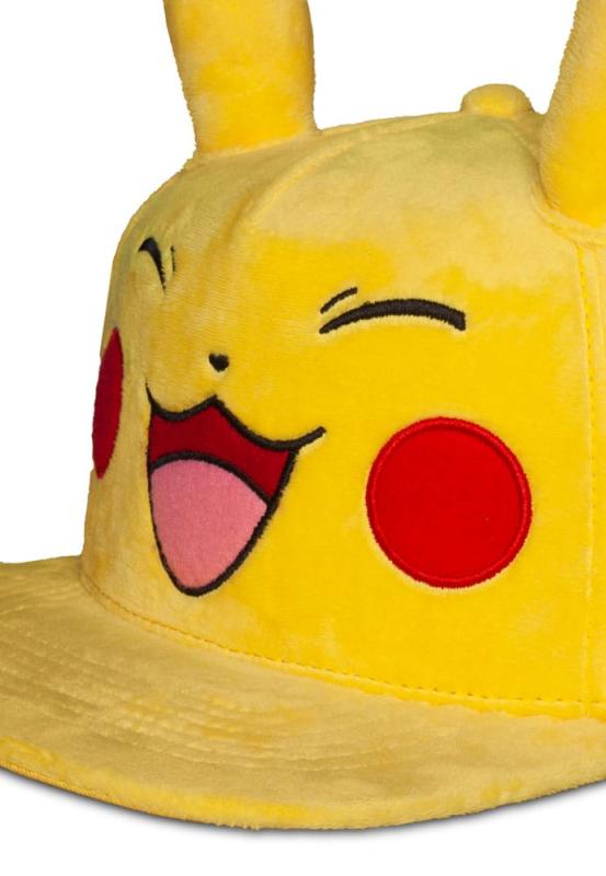 Pokemon Snapback Cap Happy Pikachu