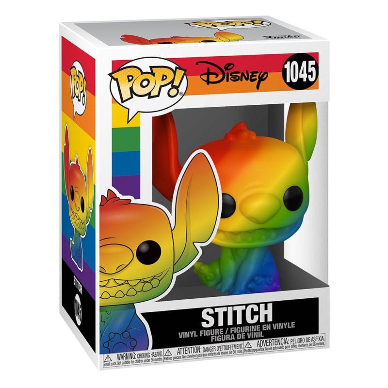 Lilo & Stitch POP! Pride Vinyl Figure Stitch (RNBW) 9 cm 1