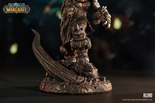 World of Warcraft Statue 1/10 Bronze Coloured Edition Grommash Hellscream 31 cm 3