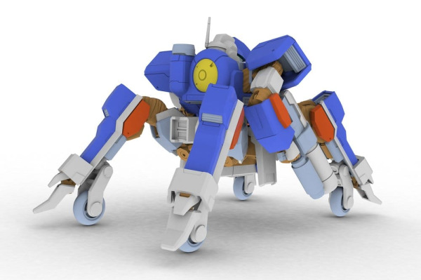 Wolf Fang Sky Fang 2001 Plastic Model Kit TYPE03 Karyu 12 cm 12