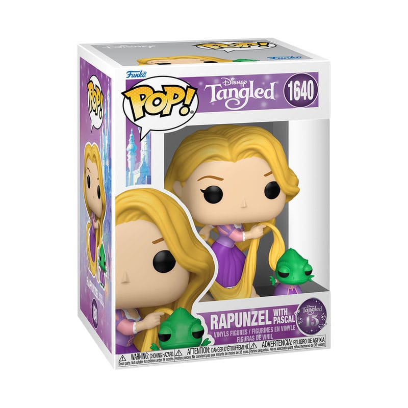 Tangled POP!&Buddy Animation Vinyl Figure Rapunzel & Pascal 9 cm 1