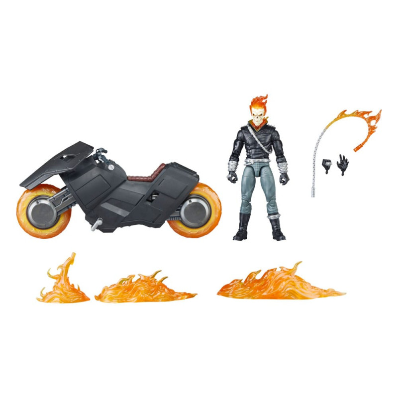 Marvel 85th Anniversary Marvel Legends Action Figure with Vehicle Ghost Rider 15 cm 9