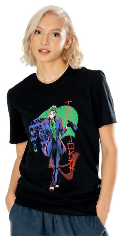 DC Comics T-Shirt The Joker Anime Red Light
