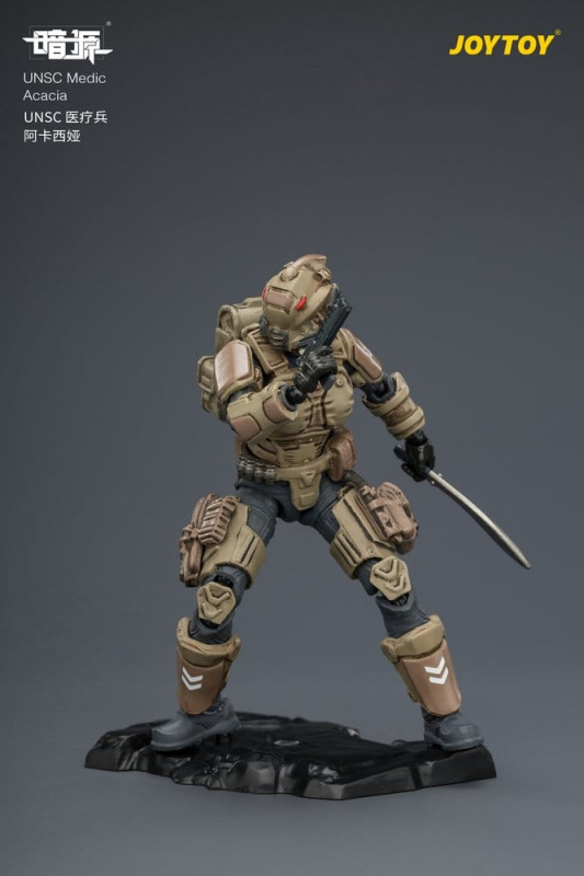 Dark Source UNSC Action Figure Medic Acacia 8 cm 14