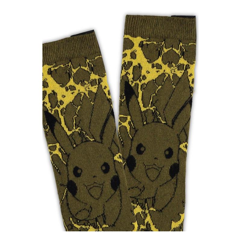 Pokemon Socks 2-Pack Pikachu 43-46
