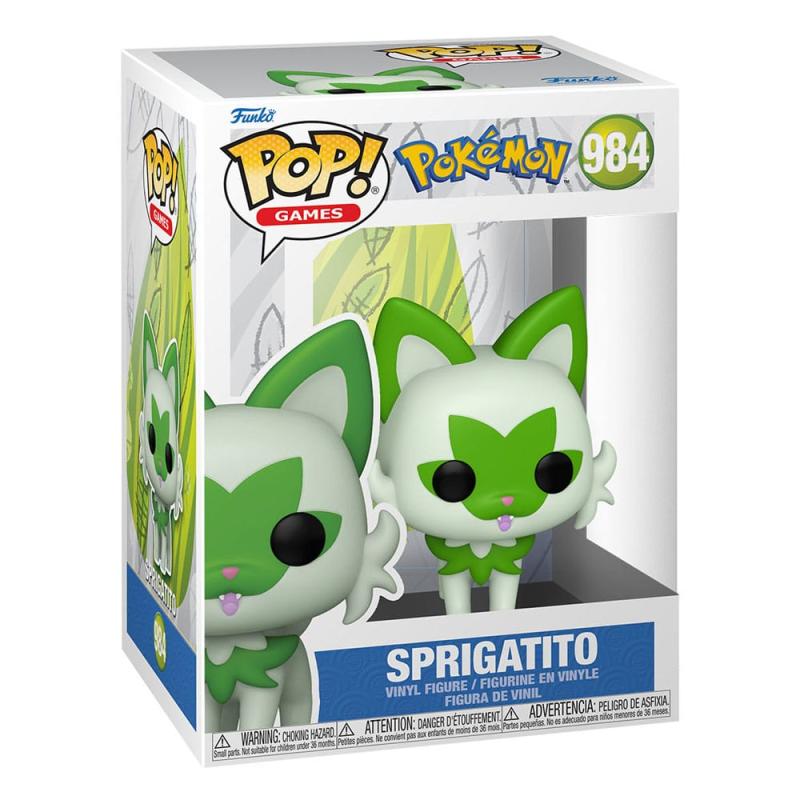 Pokemon POP! Games Vinyl Figure Sprigatito(EMEA) 9 cm