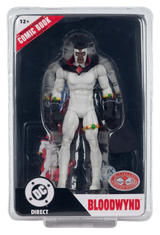 DC Direct Page Punchers Action Figure Bloodwynd (Justice League #77) (Red Platinum Edition) 18 cm 7